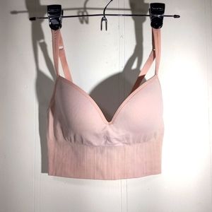 ATHLETA Pink Pullover Sport Bra Size XSmall